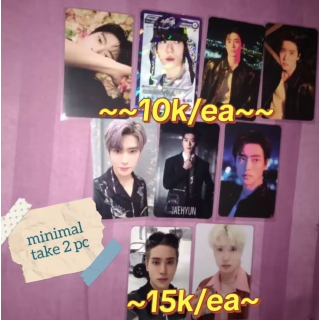 PHOTOCARD JAEHYUN OFFICIAL MURAH. PHOTOCARD ALBUM J KEYRING VER. ALBUM JAEHYUN