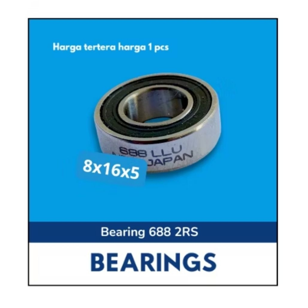 bearing 688 2rs NTN