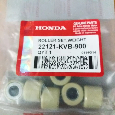 HRKVB900- Roler roller set HONDA vario fi 110 beat fi scoopy fi spacy fi 13g (kvb)/ suku cadang spar