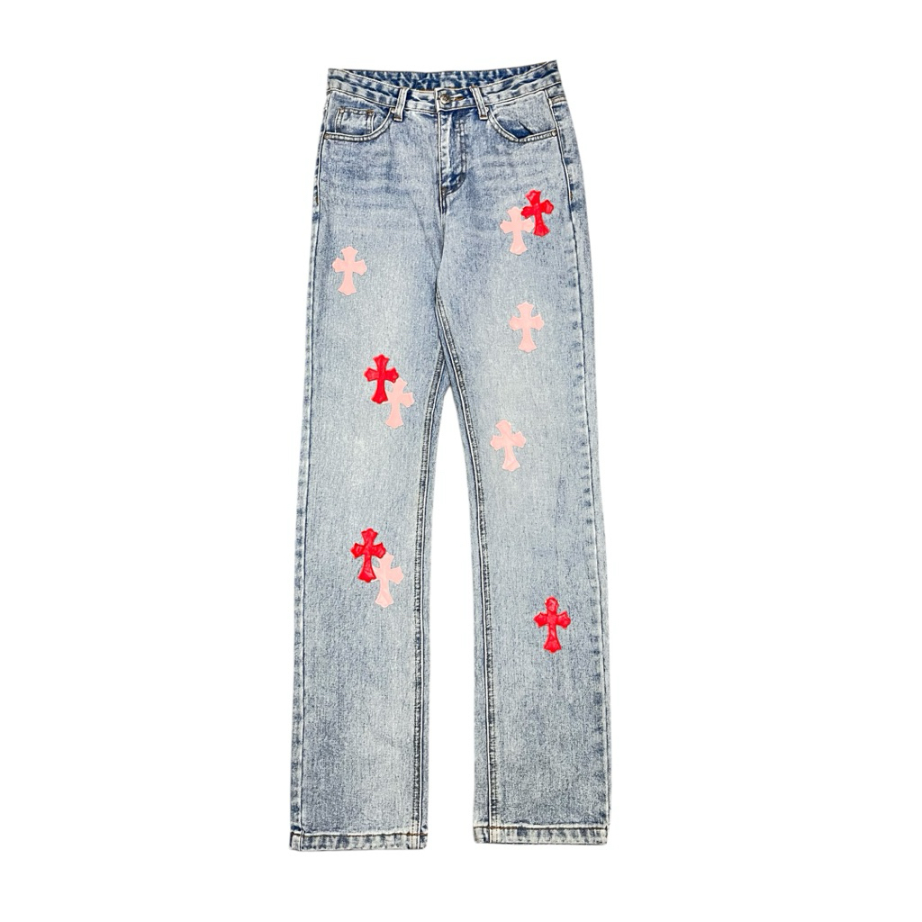Chrome heart denim