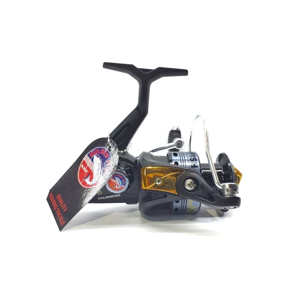 REEL GOLDEN FISH GOLD KINGKONG | GK2000 | SPINNING | ONE WAY | 9 BALL BEARINGS