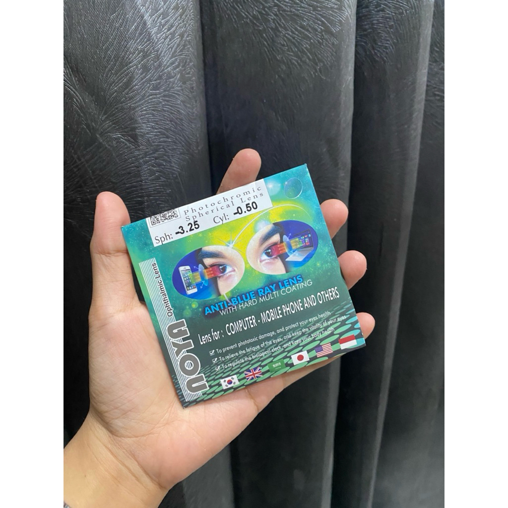 Lensa Noya Anti-Blue Ray Index 1.56