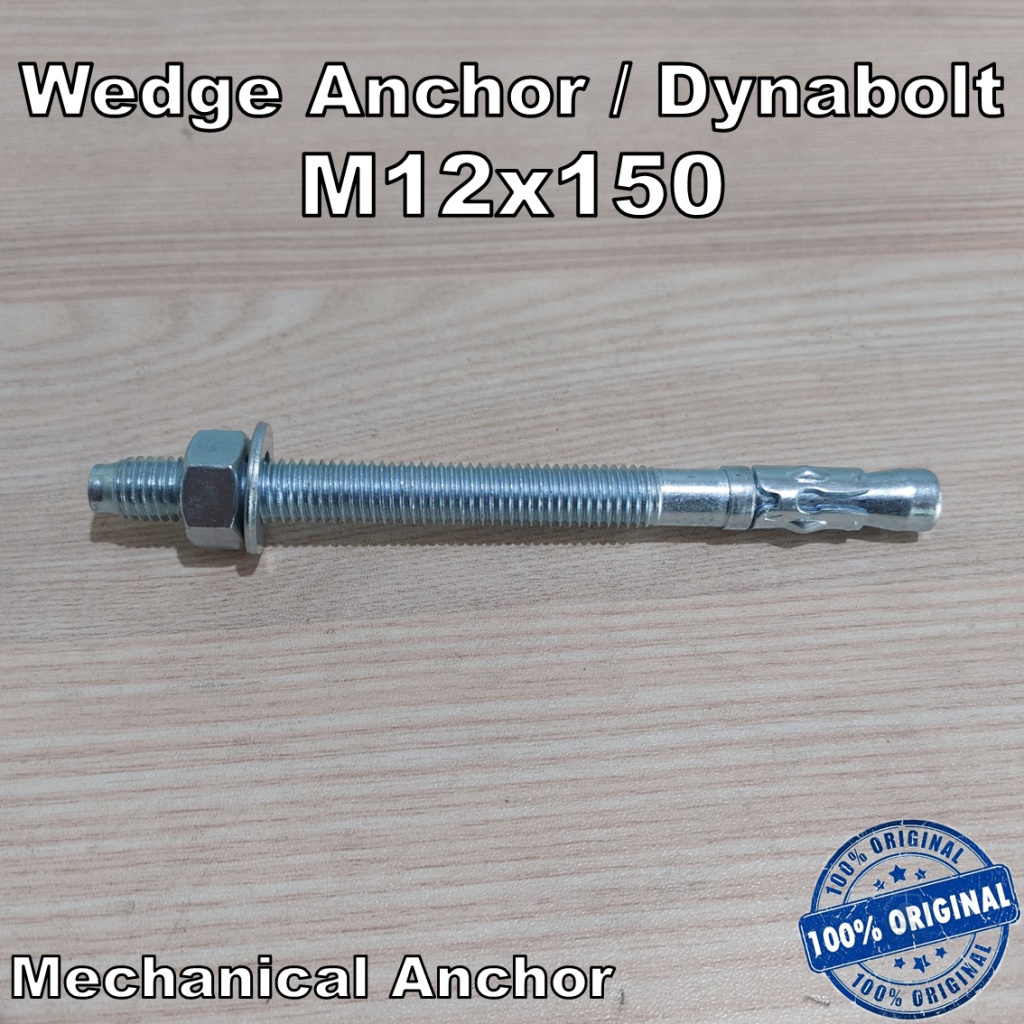 Dynabolt BDM M12x150 | Trubolt | Wedge Anchor | Mechanical Anchor