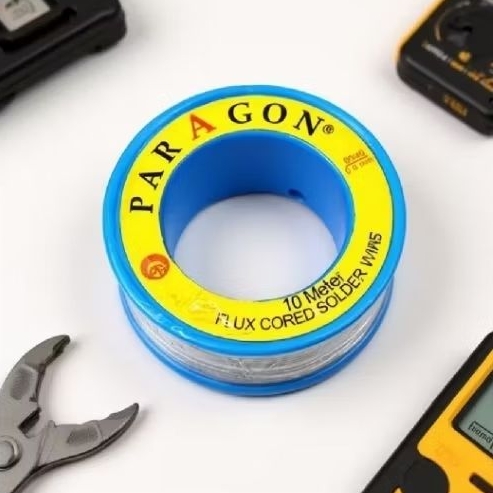 TIMAH TENOL PARAGON DAN NELC 10M TINOL PATRI KAWAT SOLDER PARAGON ORIGINAL WIRE 10 METER ASLI ORIGIN