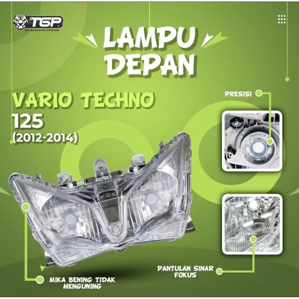 Reflektor Honda Vario 125 Old ( 2012 – 2014 )