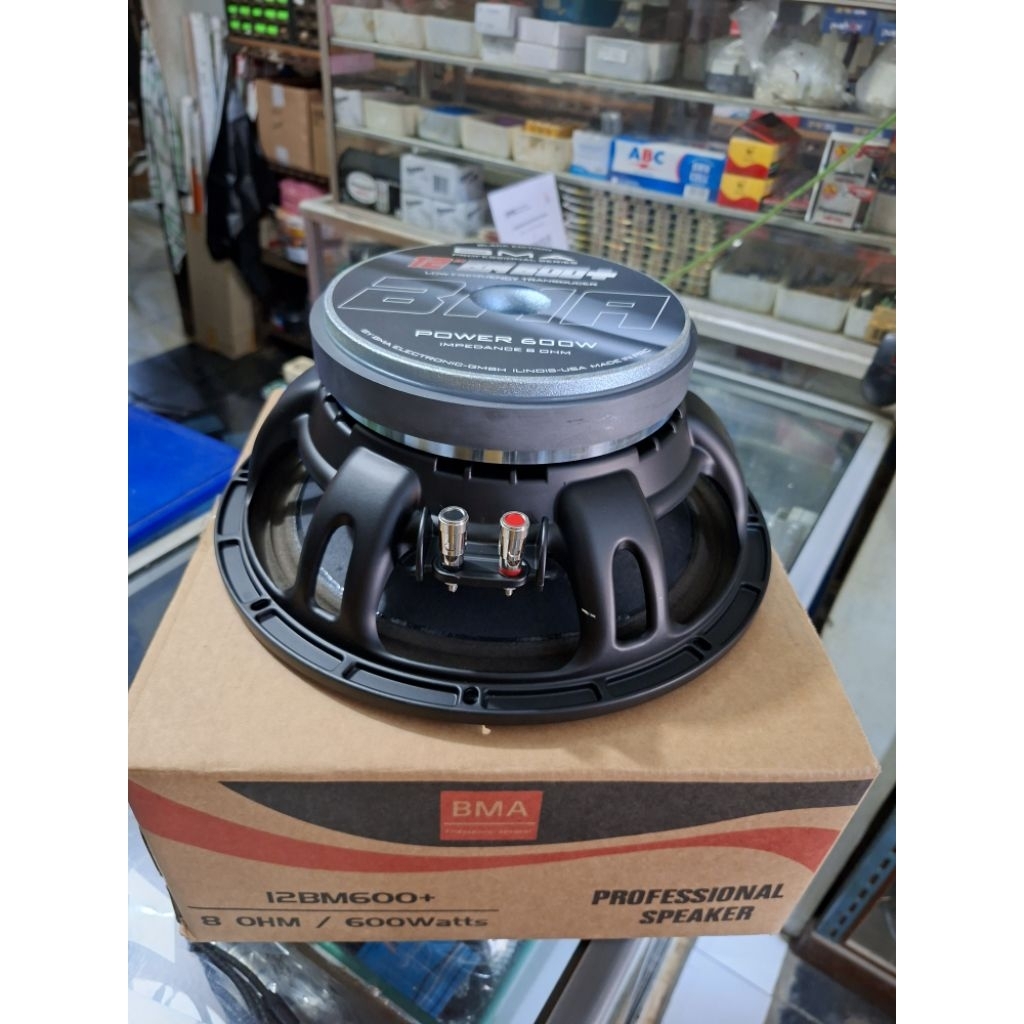 speaker bma 12 inch coil 3in bma 12bm600+