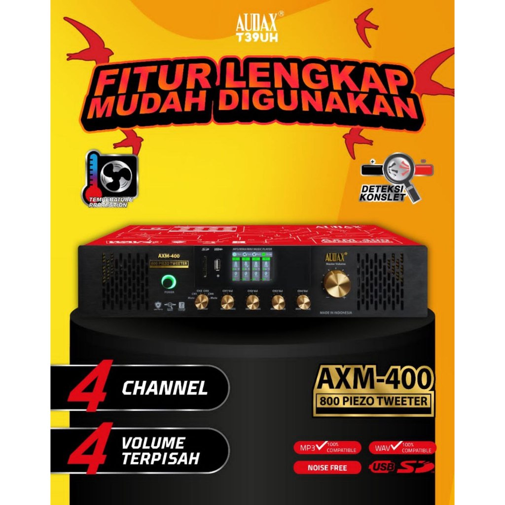 AMPLI WALET AUDAX AXM 400