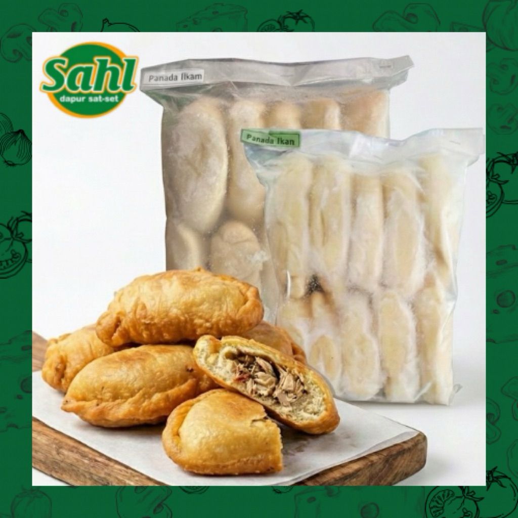 Panada Ikan / Panada Ayam / Isi 10 / By Sahl Dapur Sat-Set (Pizza Gaza)