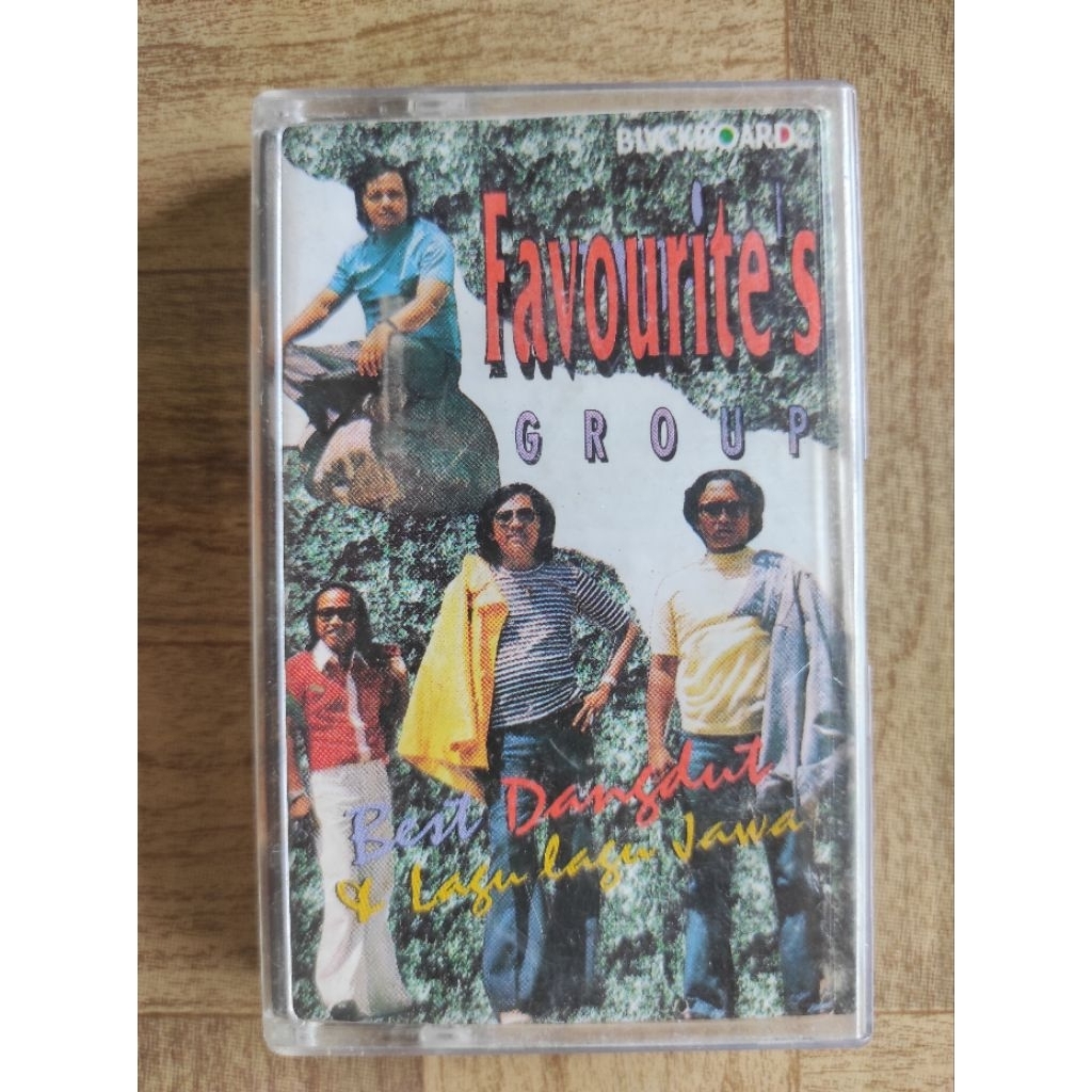 kaset pita FAVOURITE'S GROUP "best dangdut & lagu lagu jawa"