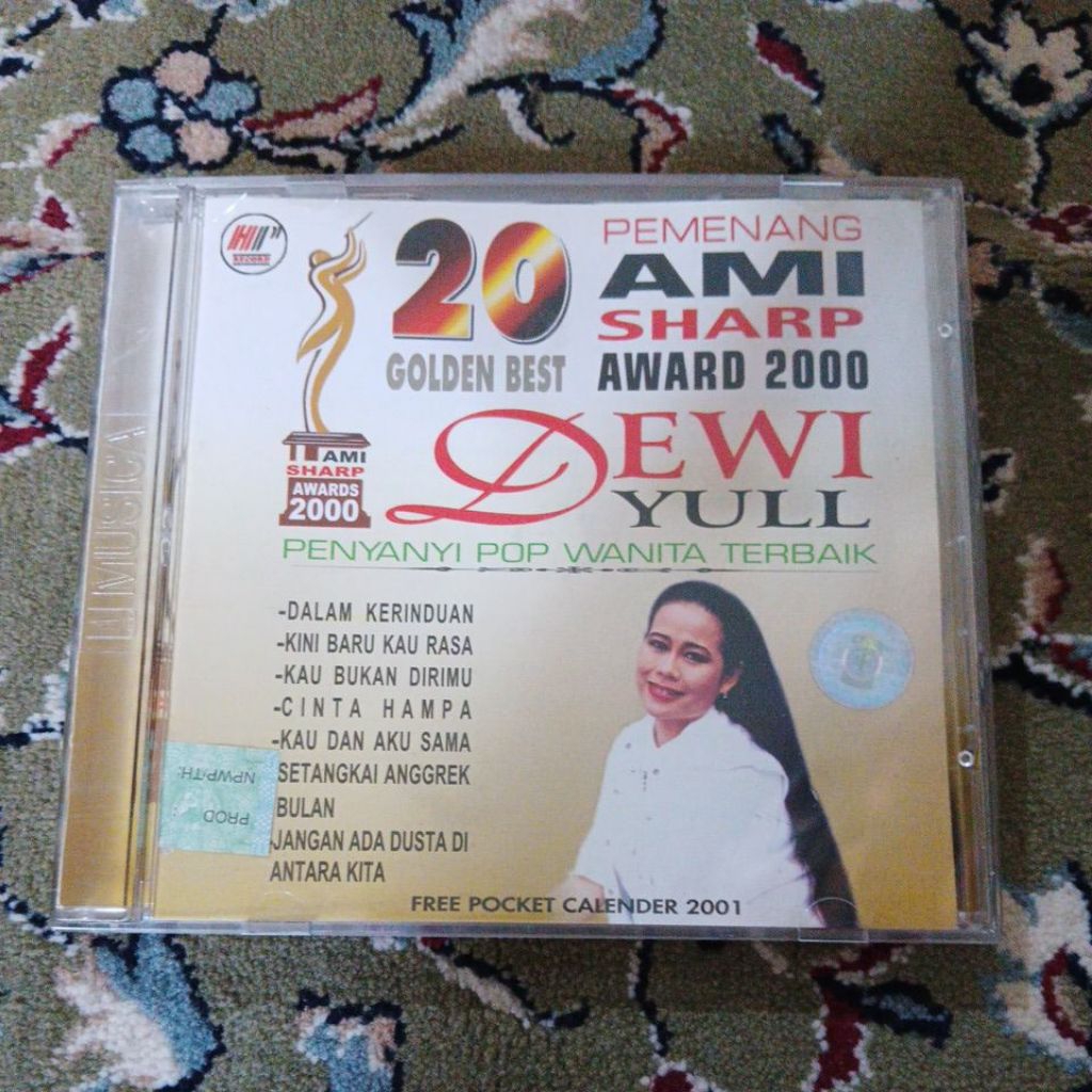 CD 20 Golden Best AMI AWARD 2000 - DEWI YULL