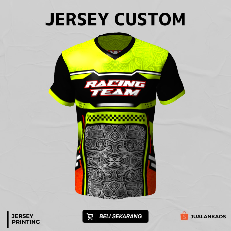 Kaos Jersey Racing 101 - Jersey Custom Full Printing
