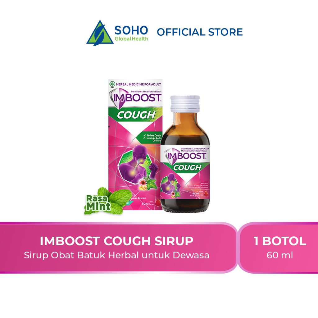 Imboost Cough Adult Sirup 60 Ml