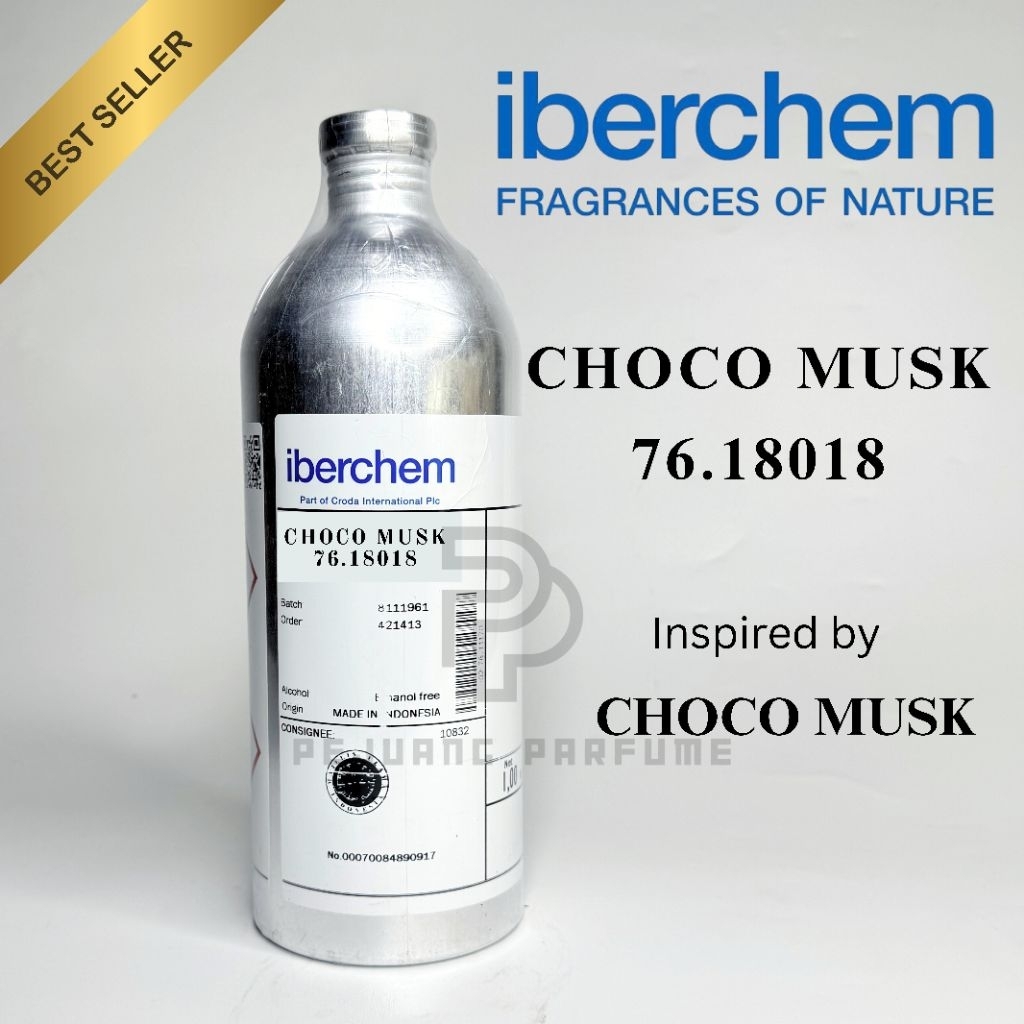 BIBIT CHOCO MUSK 76.18018 IBERCHEM 1KG SEGEL PABRIK | AROMA SEARAH DENGAN CHOCO MUSK