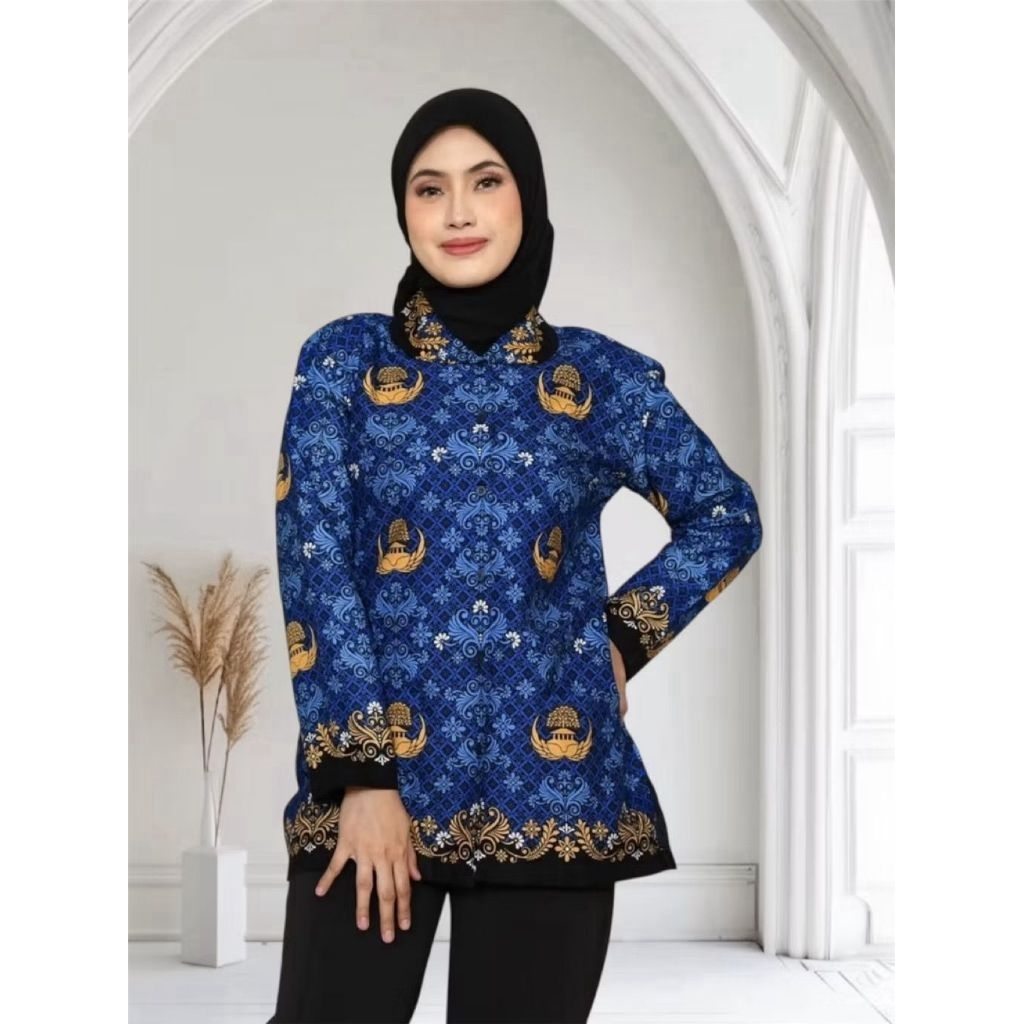 Seragam Korpri Terbaru  Termurah  pria dan wanita lapis puring karah hitam