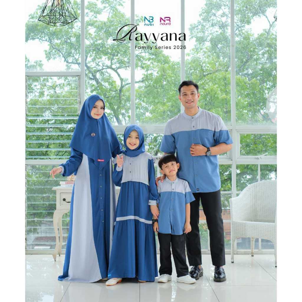NEW SARIMBIT RAYYANA FAMILY SERIES 2026 BY NUBI (BLUE)