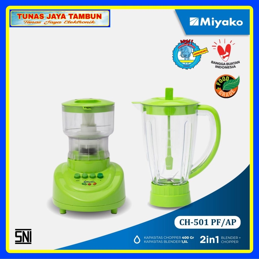 CHOPPER BLENDER MIYAKO CH 501 PF AP / BLENDER MIYAKO CH-501 PF-AP / MIYAKO CH 501 PF-AP