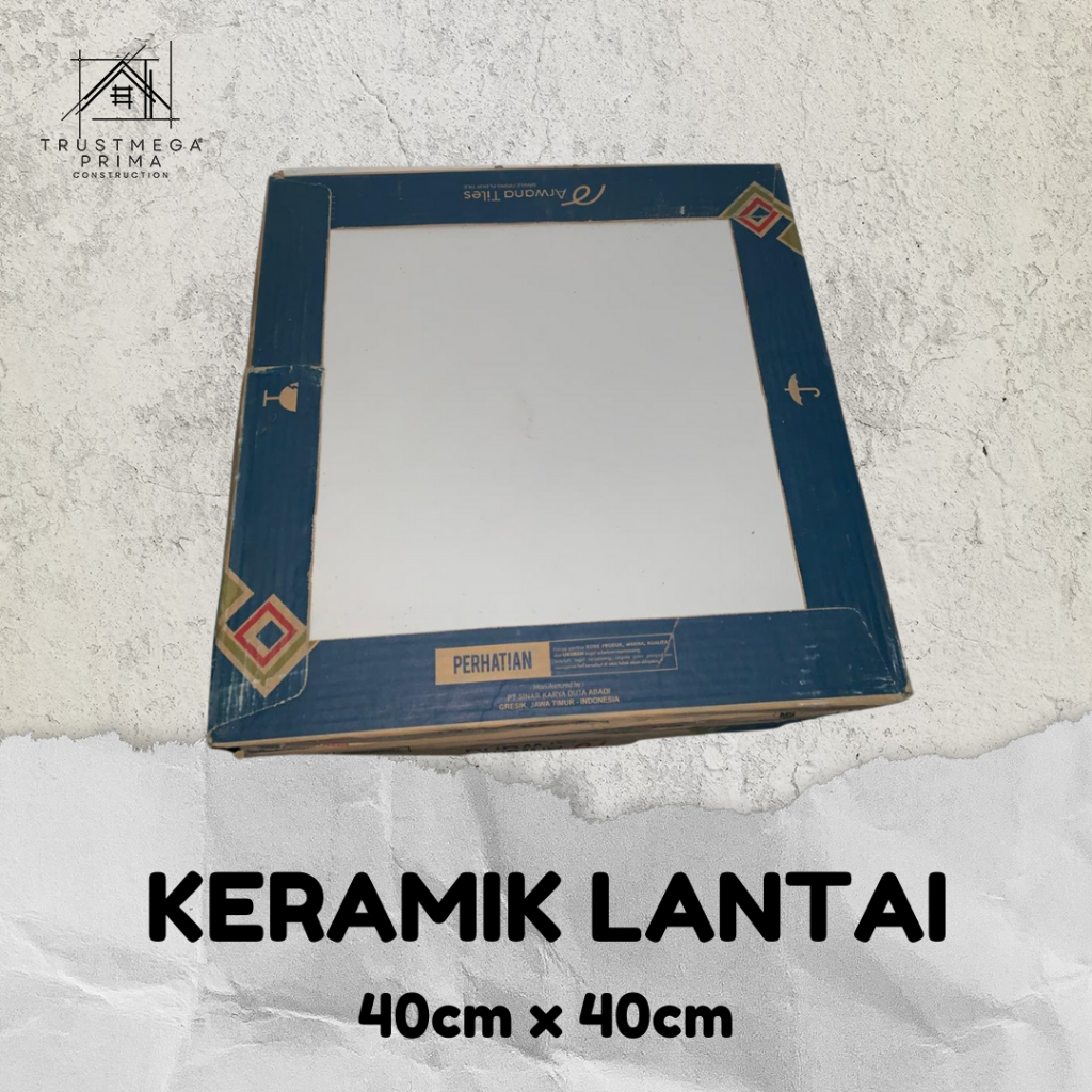 KERAMIK LANTAI 40CM X 40CM / KERAMIK KAMAR MANDI / KRAMIK