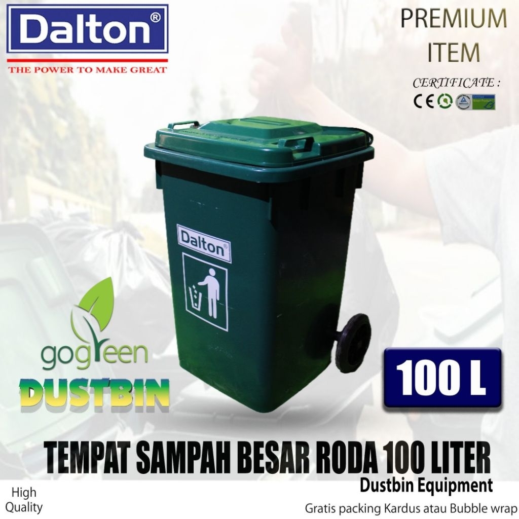 Tempat Sampah DALTON 100 Liter