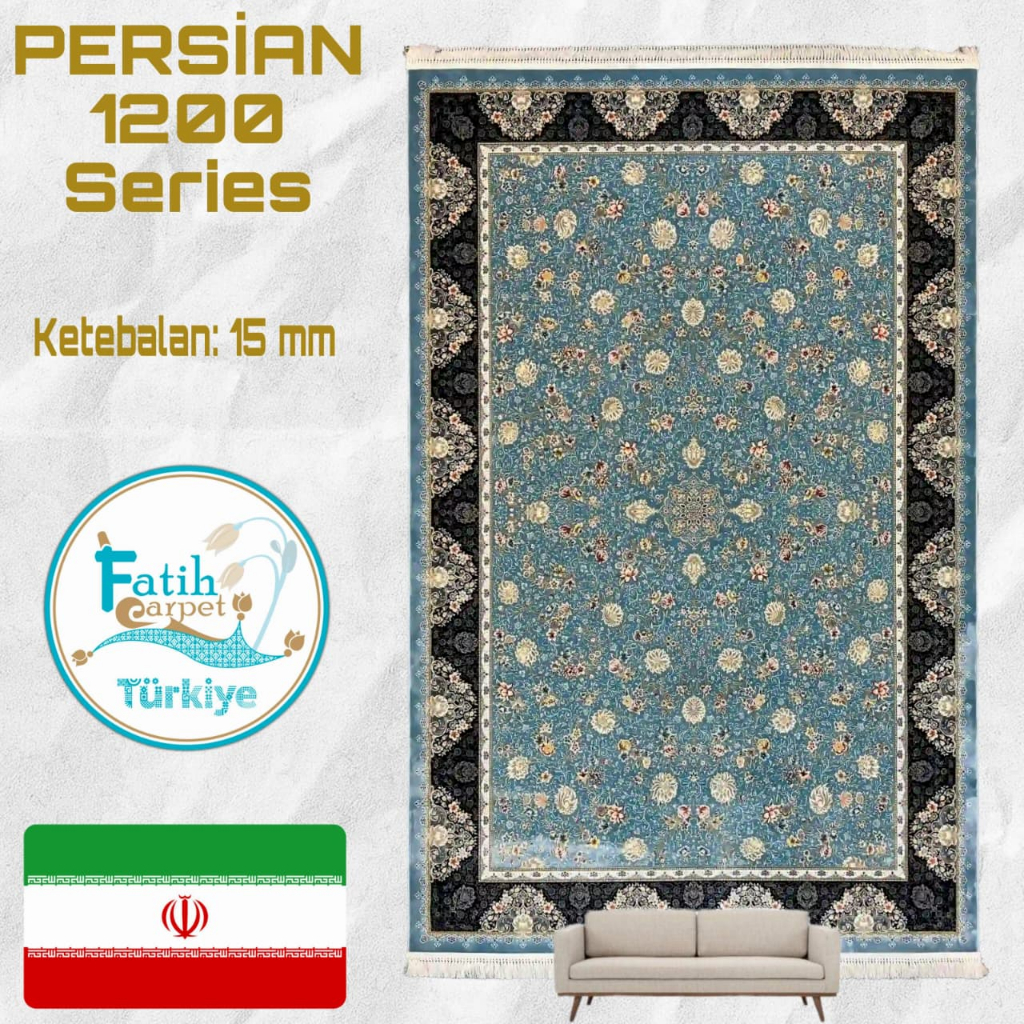 Karpet Premium Klasik Import Iran Reeds 1200 - I9