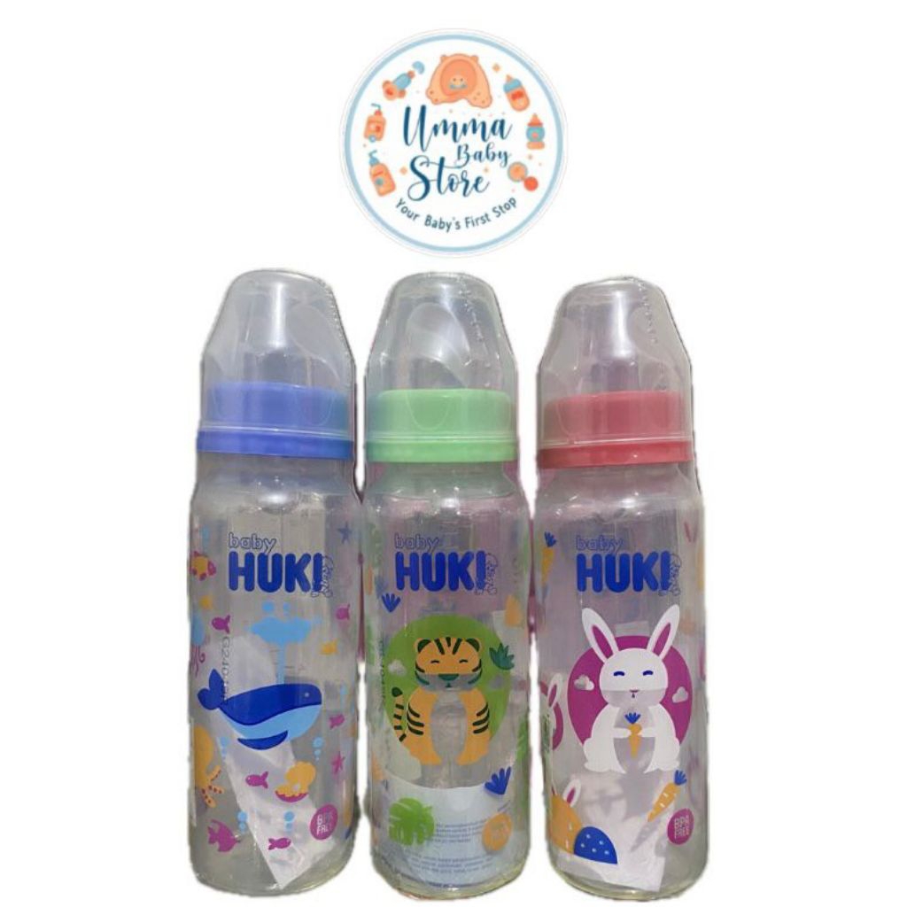 BOTOL SUSU HUKI 240 ML