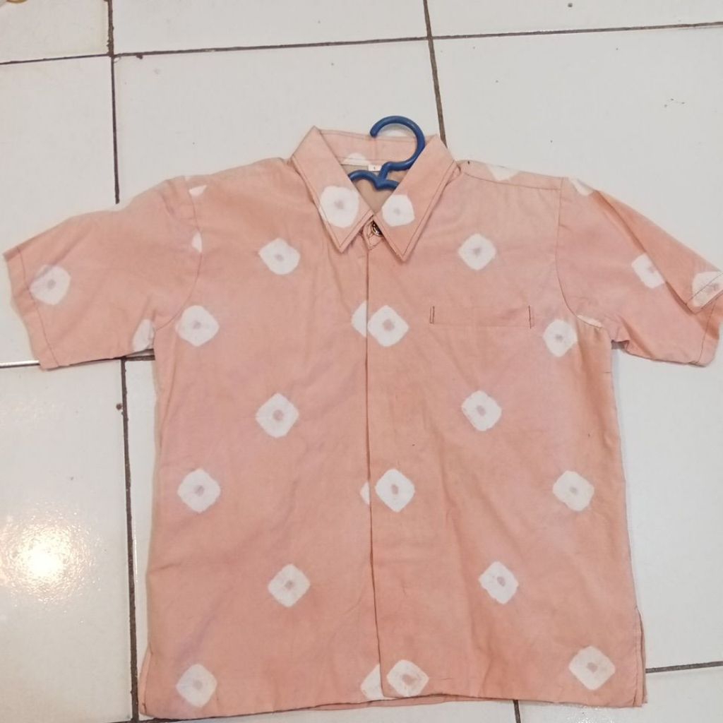 kemeja jumputan asli Palembang