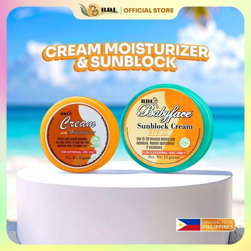 RDL - PAKET 2IN1 MOISTURIZER & SUNBLOCK BPOM ORIGINAL
