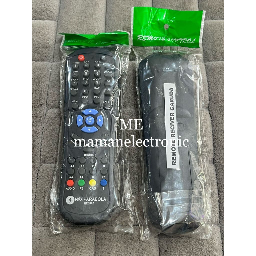 Remote Receiver Parabola, Nex Parabola Garuda G1, G2, Matrix Garuda & Burger, LGSat MPEG4