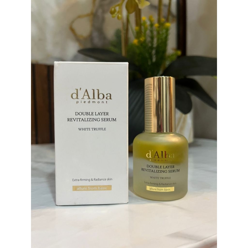 d'Alba Double Layer Revitalizing Serum White Truffle