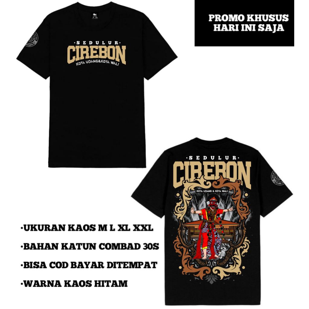 Kaos Ciri Khas Cirebon Kaos Identitas Cirebon