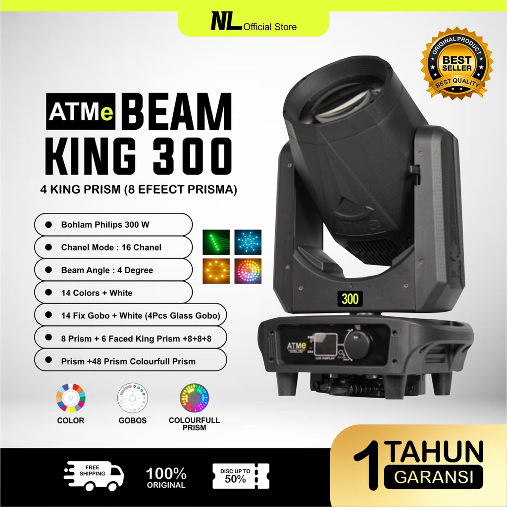 BEAM ATME 300 PRISMA KING / super beam atme 300 prisma king