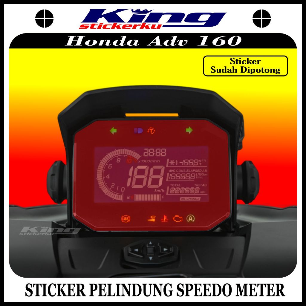 Stiker Pelindung Spido ADV 160 | Stiker antigores ADV 160 | Stiker Pelindung  Kaca Spido ADV 160