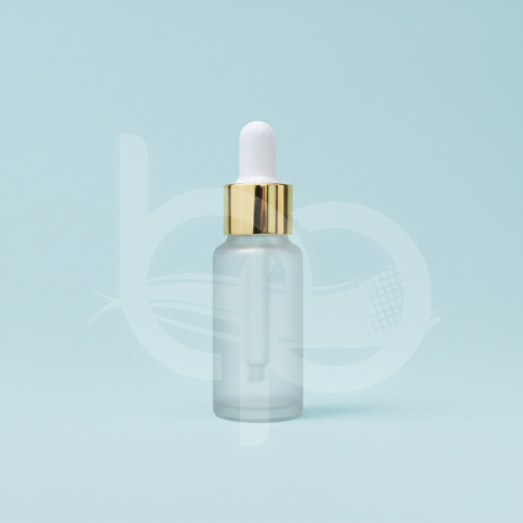 Botol Pipet 20ml Frosted | Botol Serum Pipet 20ml