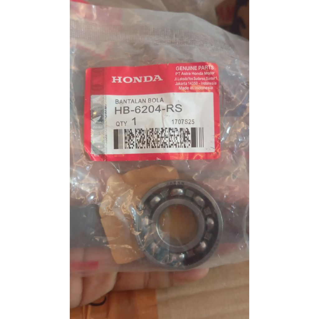 Bearing /Laher 6204 Honda