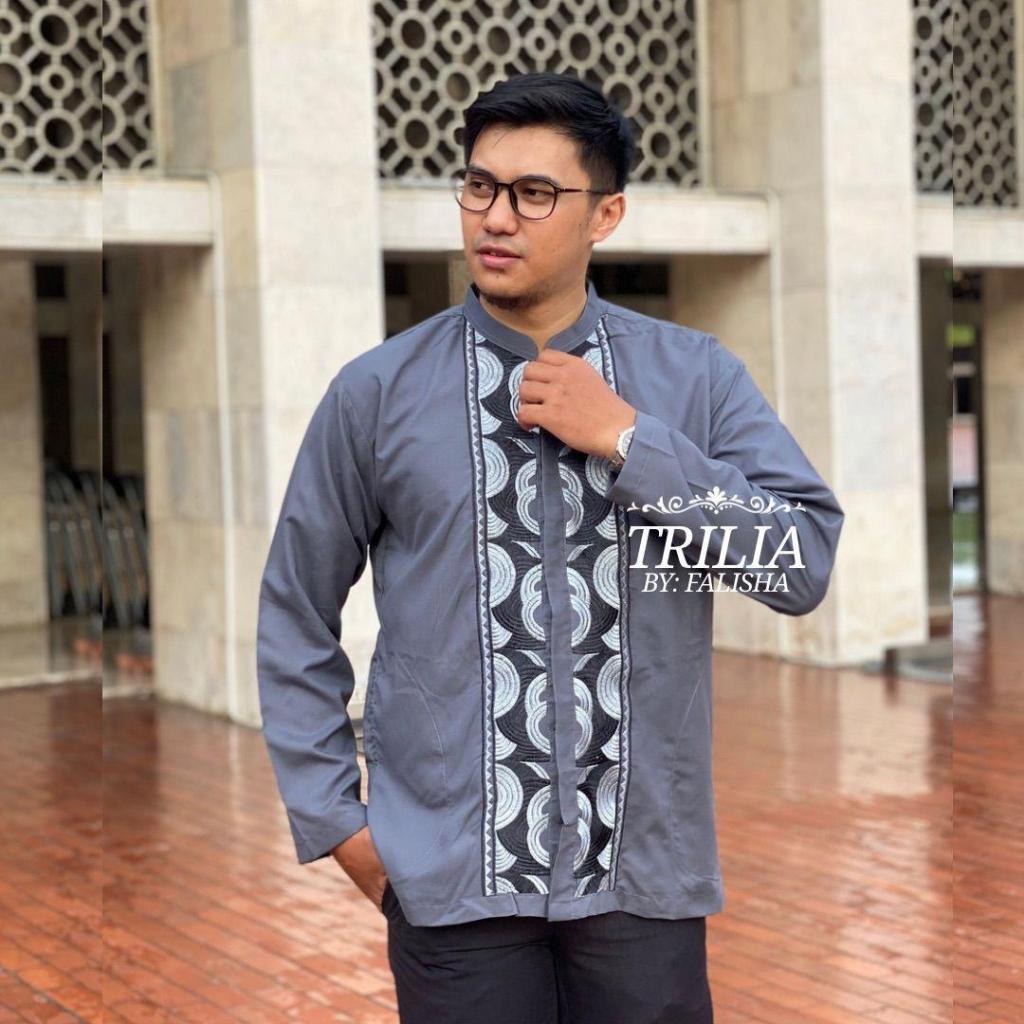 Koko Pria Terbaru 2026 Baj Koko Lengan Panjang Koko Jumatan Kondangan Baju Peria Koko Bju Kokoo Pria