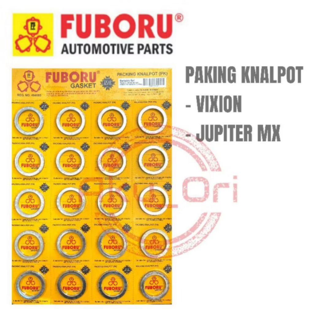10 pcs PAKING KNALPOT MX FUBORU asbes knalpot Vixion Jupiter mx