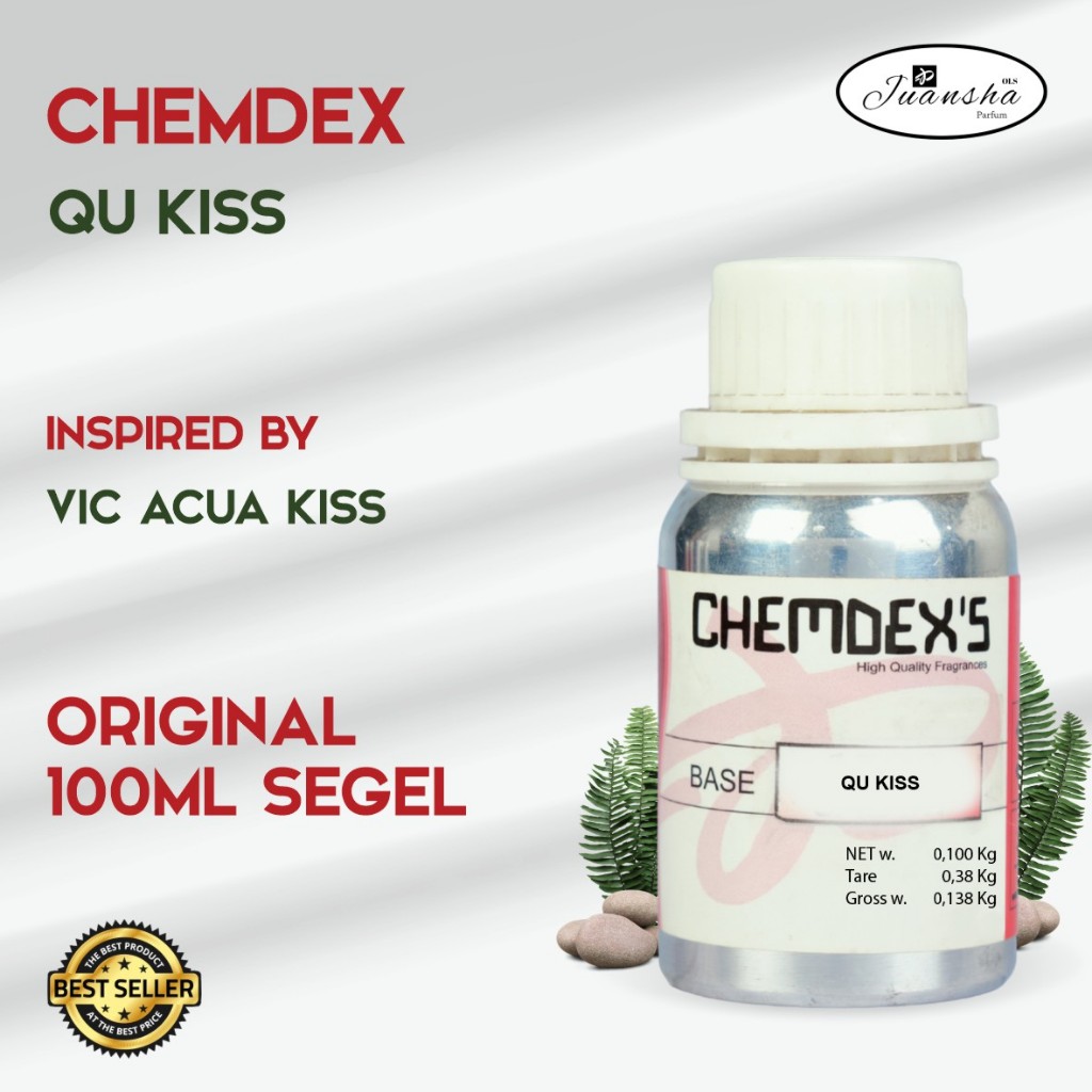 Bibit Parfum Murni QU KISS | CHEMDEX'S SEGEL 100ML