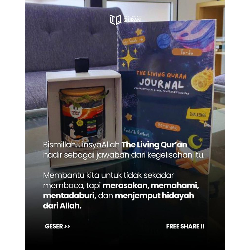 The Living Qur'an Jar + Journal