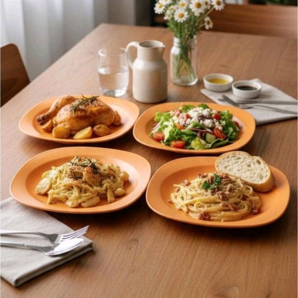 Tupperware raya blossom plate piring makan