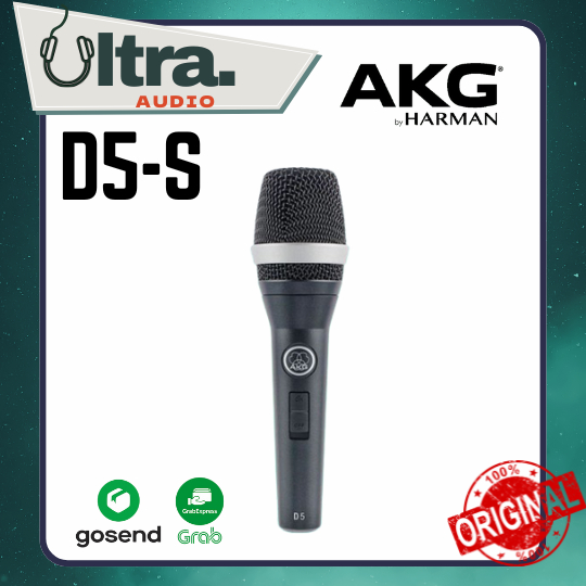 AKG D5 S / D5S Dynamic Vocal Microphone / Mic Supercardioid ORIGINAL