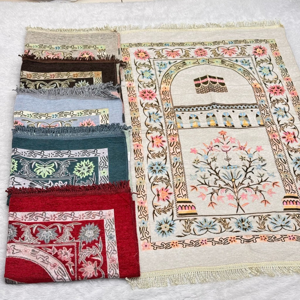 Sajadah besar turki tipis-travel-chenil aljedda