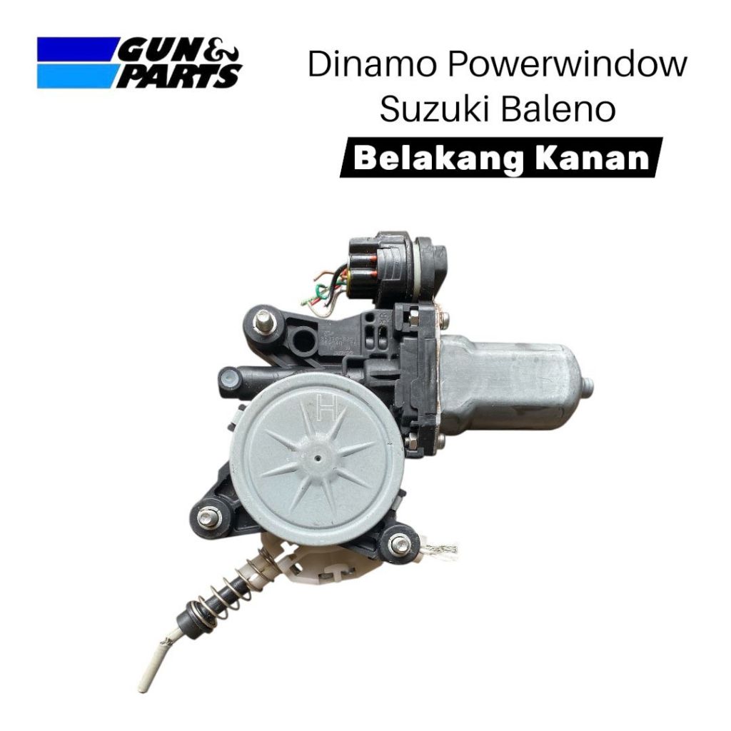Dinamo Power Window Suzuki Baleno Bagian Belakang Kanan Sparepart Mobil Copotan Original