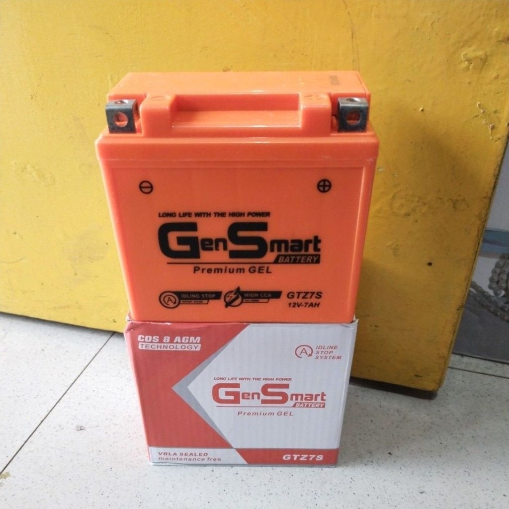 GTZ 7S AKI GEN SMART kering MF VARIO 125/150 BEAT SCOOPY CB150R NMAX SATRIA FU
