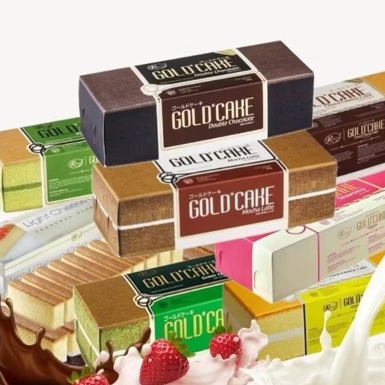 Gold Cake Bernardi by Rious - Kue Cheesecake