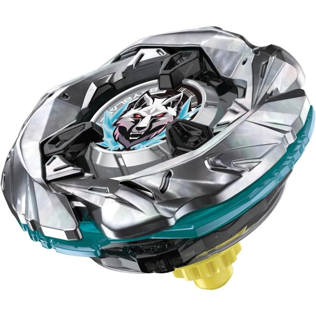 Takara Tomy Beyblade X UX-08 Silver Wolf 3-80FB Spinning Top