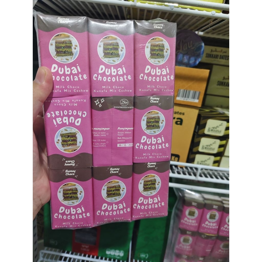 (1 kg) Coklat Dubai Mini / coklat dubai kunafa / coklat dubai enak