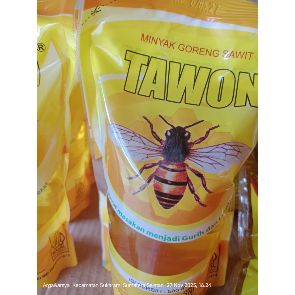 minyak goreng tawon 500ml