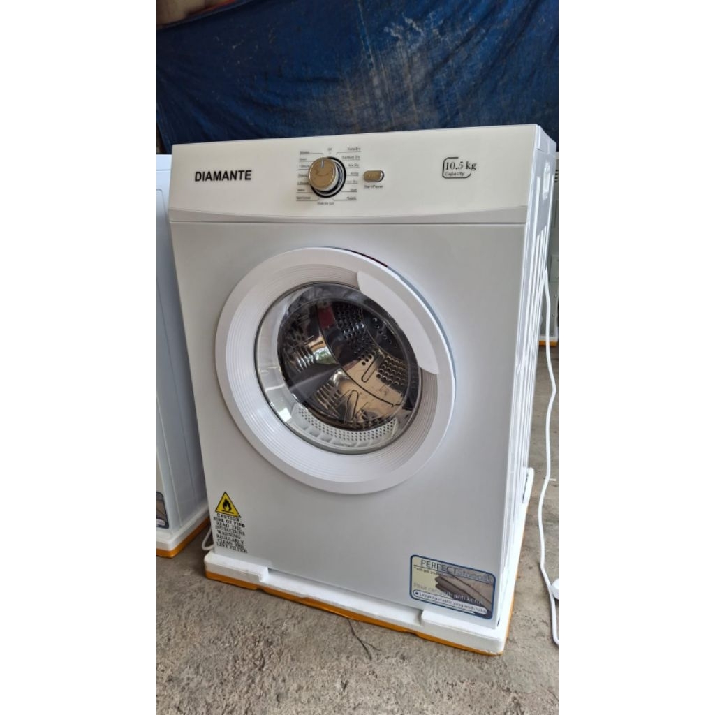 Mesin Pengering Diamante Konversi Gas LPG kapasitas 10,5 kg kering 100% tanpa jemur , mesin dryer la