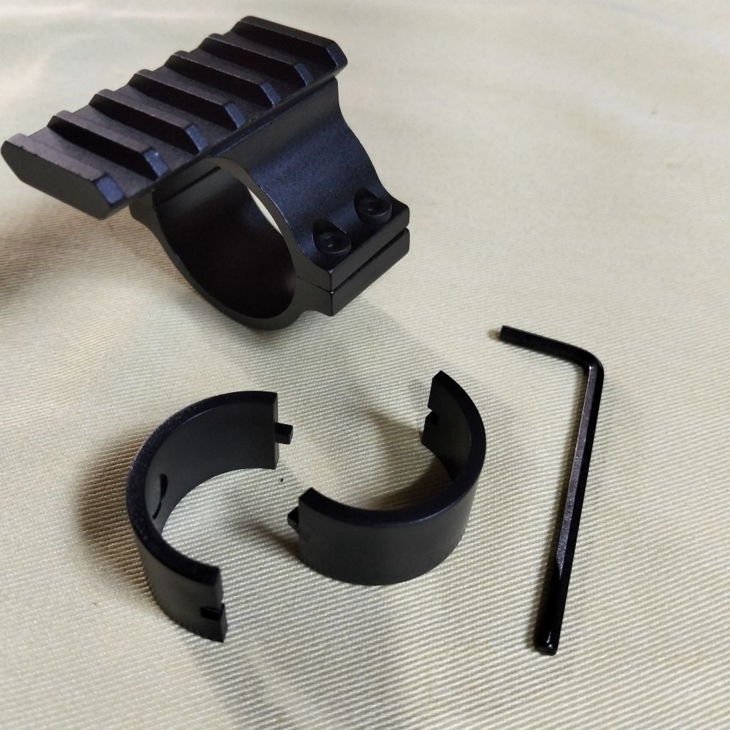mounting jepit teleskop
