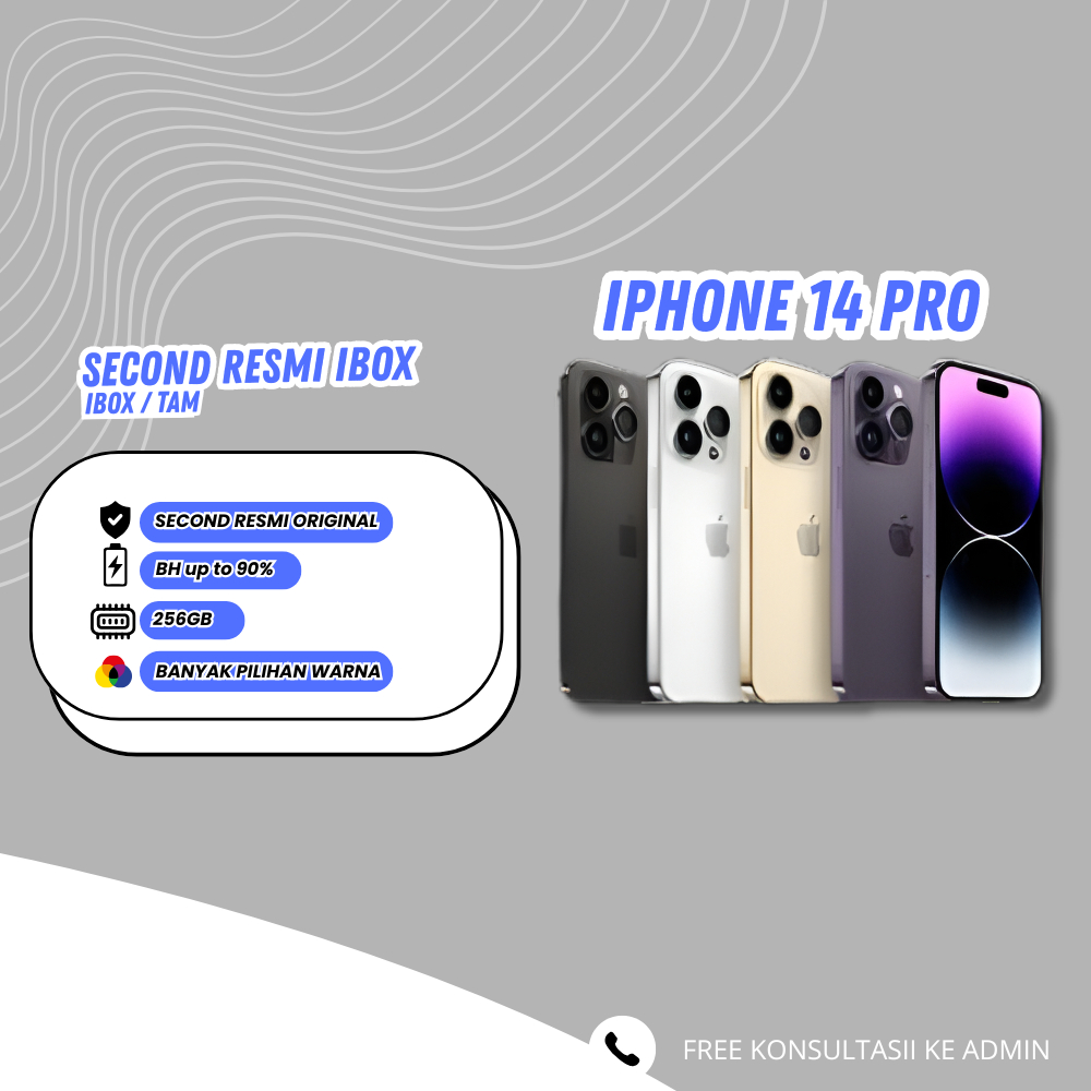 SECOND IBOX iPhone 14 PRO 256GB | SECOND IBOX 100%