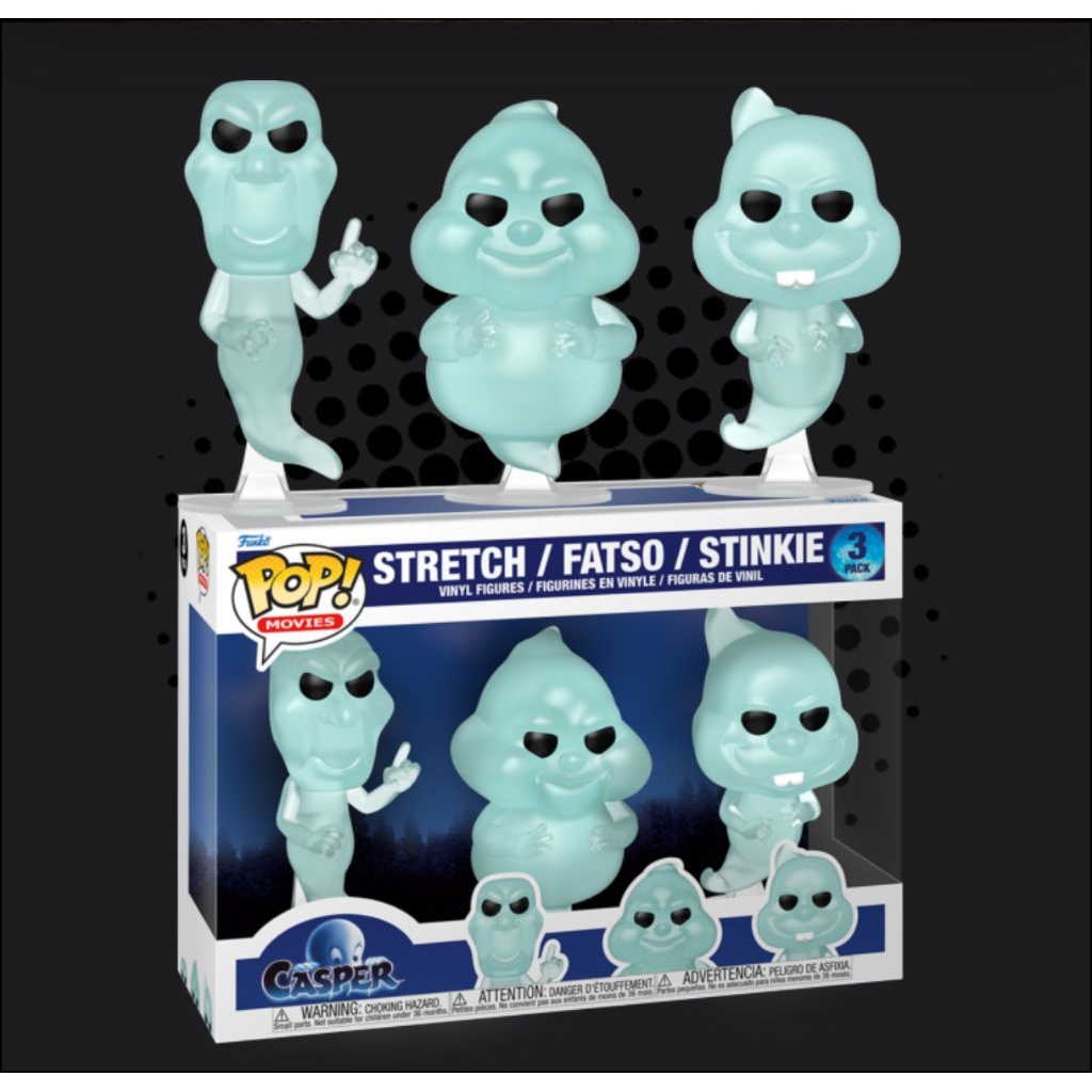 Funko POP Movies Ghosts Casper 1995 - Stretch / Fatso / Stinkie ( 3-Pack )